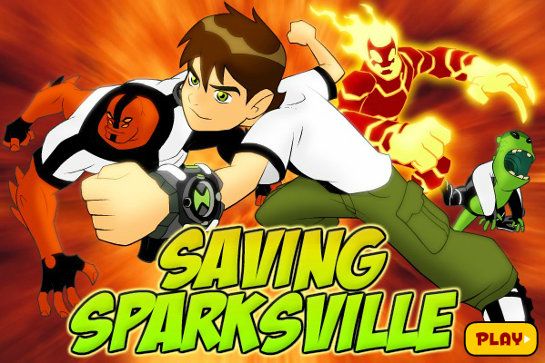 Ben 10 Saving Sparksville